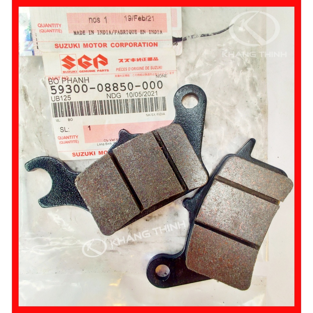 BỘ PHANH - MÁ PHANH SUZUKI INTRUDER - HÀNG CHÍNH HÃNG - Hình ảnh 5